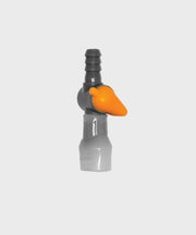 Albek Spare Bite Valve - Valve + Tap - Grey / Orange