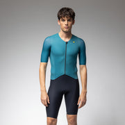 Ale Clothing Eagle Short Sleeved Tri Suit - L - Green PR-E