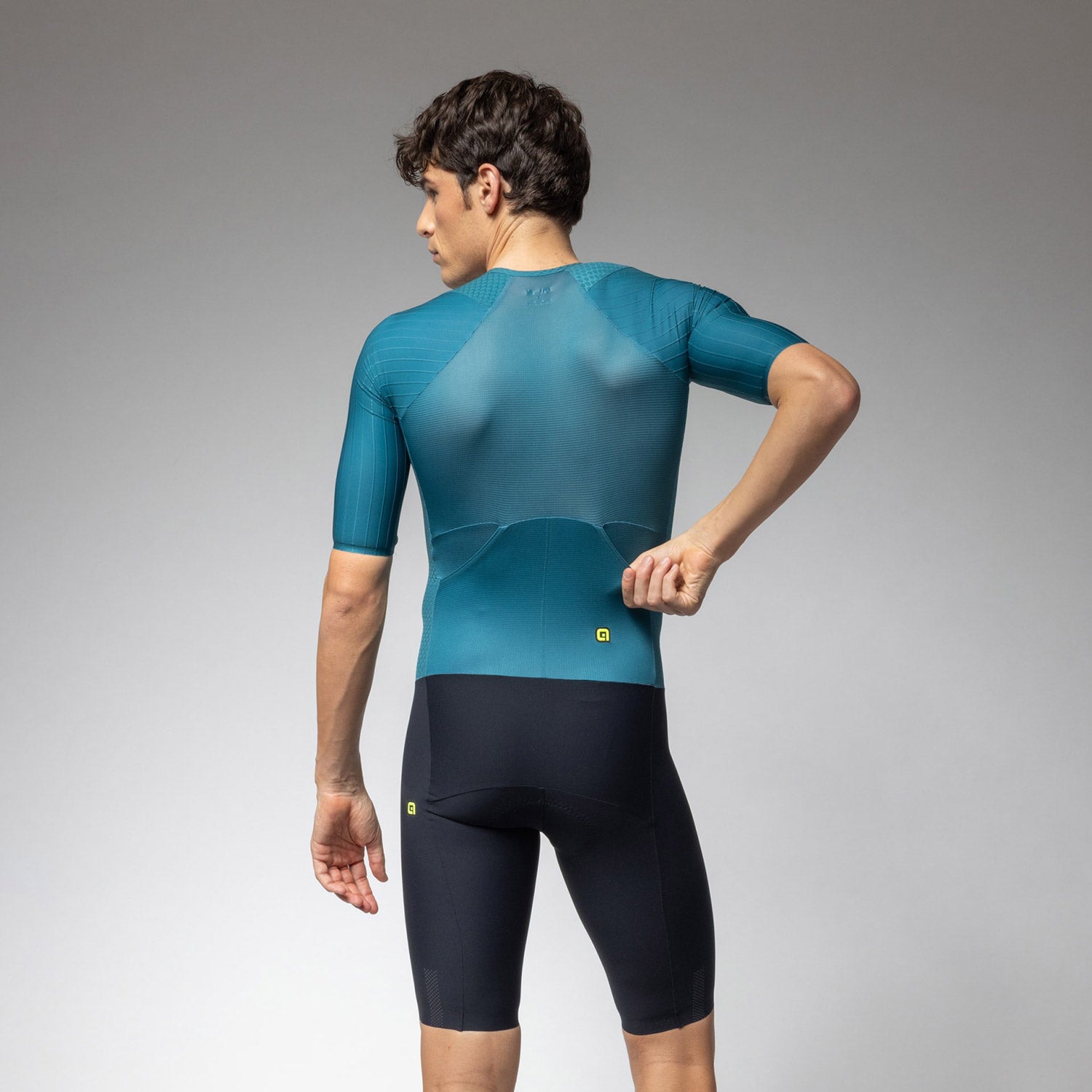 Ale Clothing Eagle Short Sleeved Tri Suit - M - Green PR-E