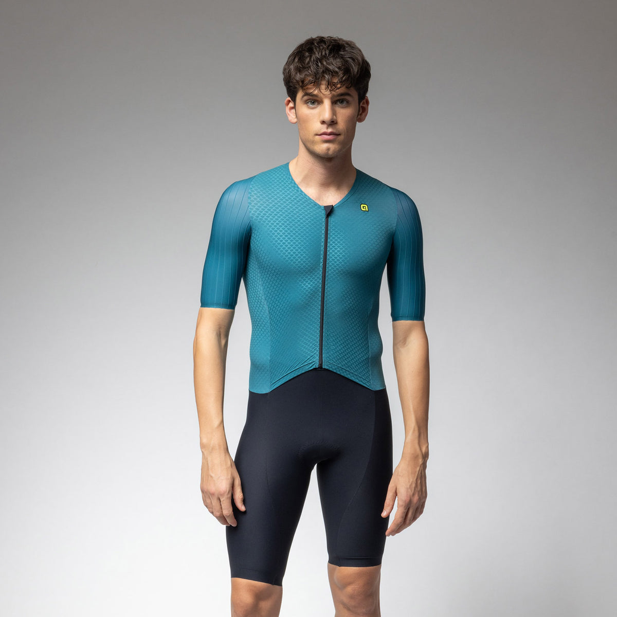 Ale Clothing Eagle Short Sleeved Tri Suit - XL - Green PR-E