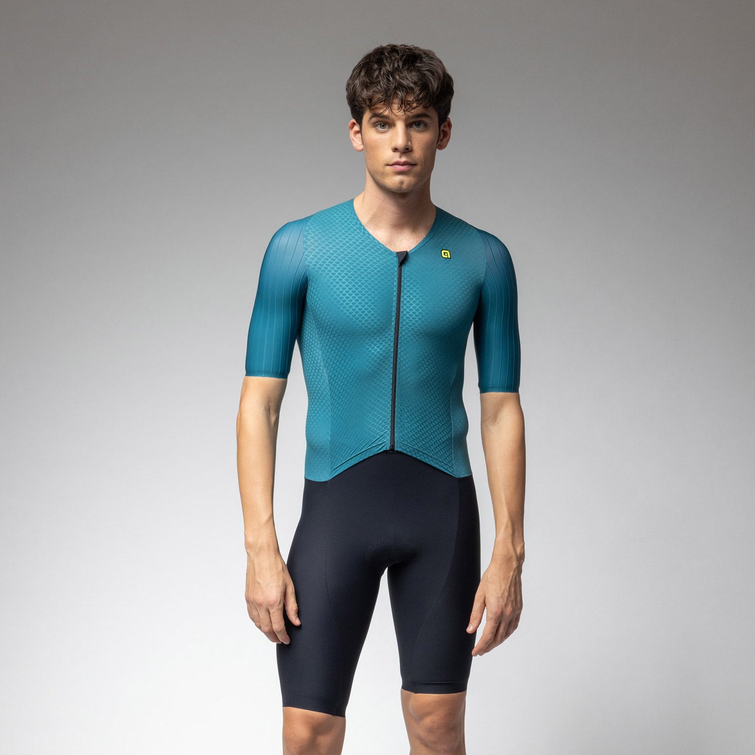 Ale Clothing Eagle Short Sleeved Tri Suit - XL - Green PR-E