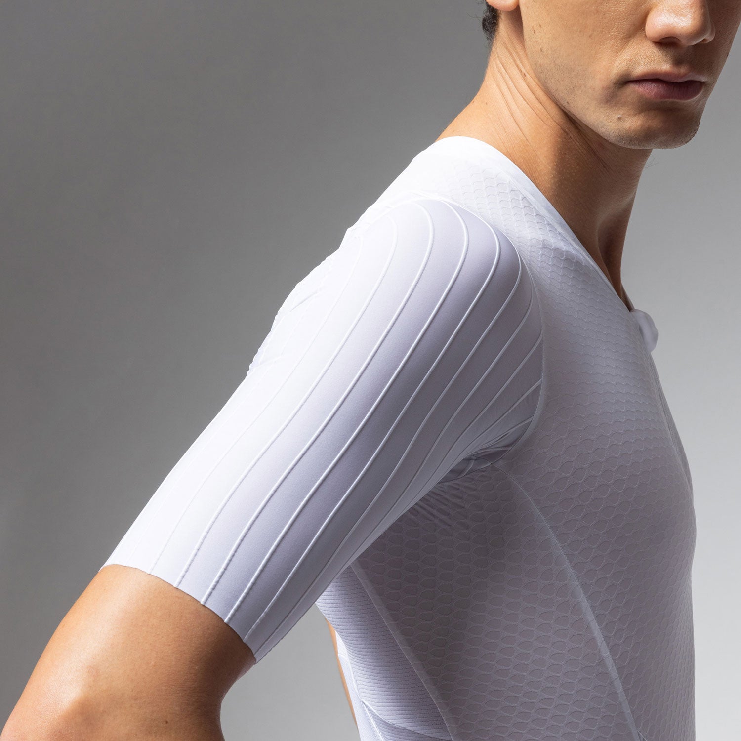 Ale Clothing Eagle Short Sleeved Tri Suit - S - White PR-E