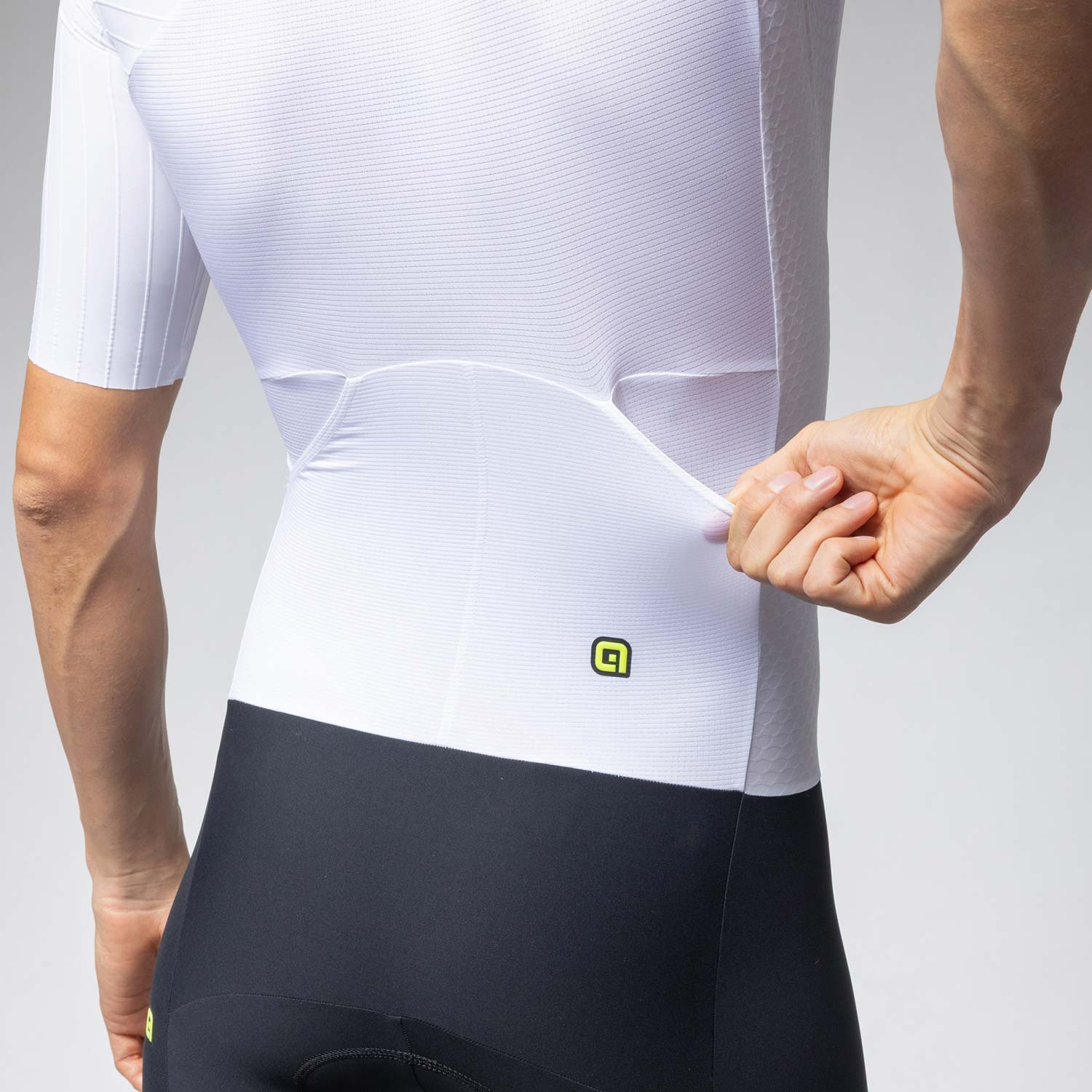Ale Clothing Eagle Short Sleeved Tri Suit - XL - White PR-E