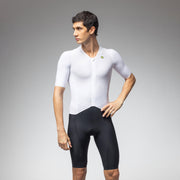 Ale Clothing Eagle Short Sleeved Tri Suit - XXL - White PR-E