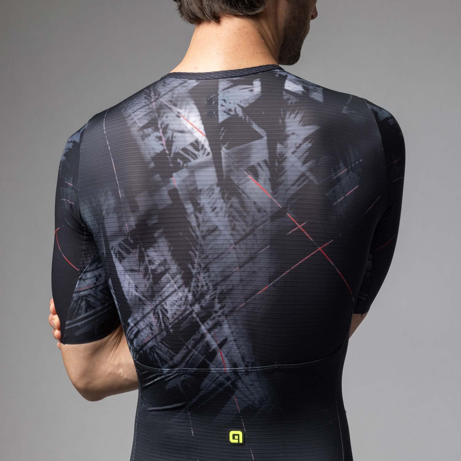Ale Clothing Mirror Pr-E SS Skinsuit Black XL