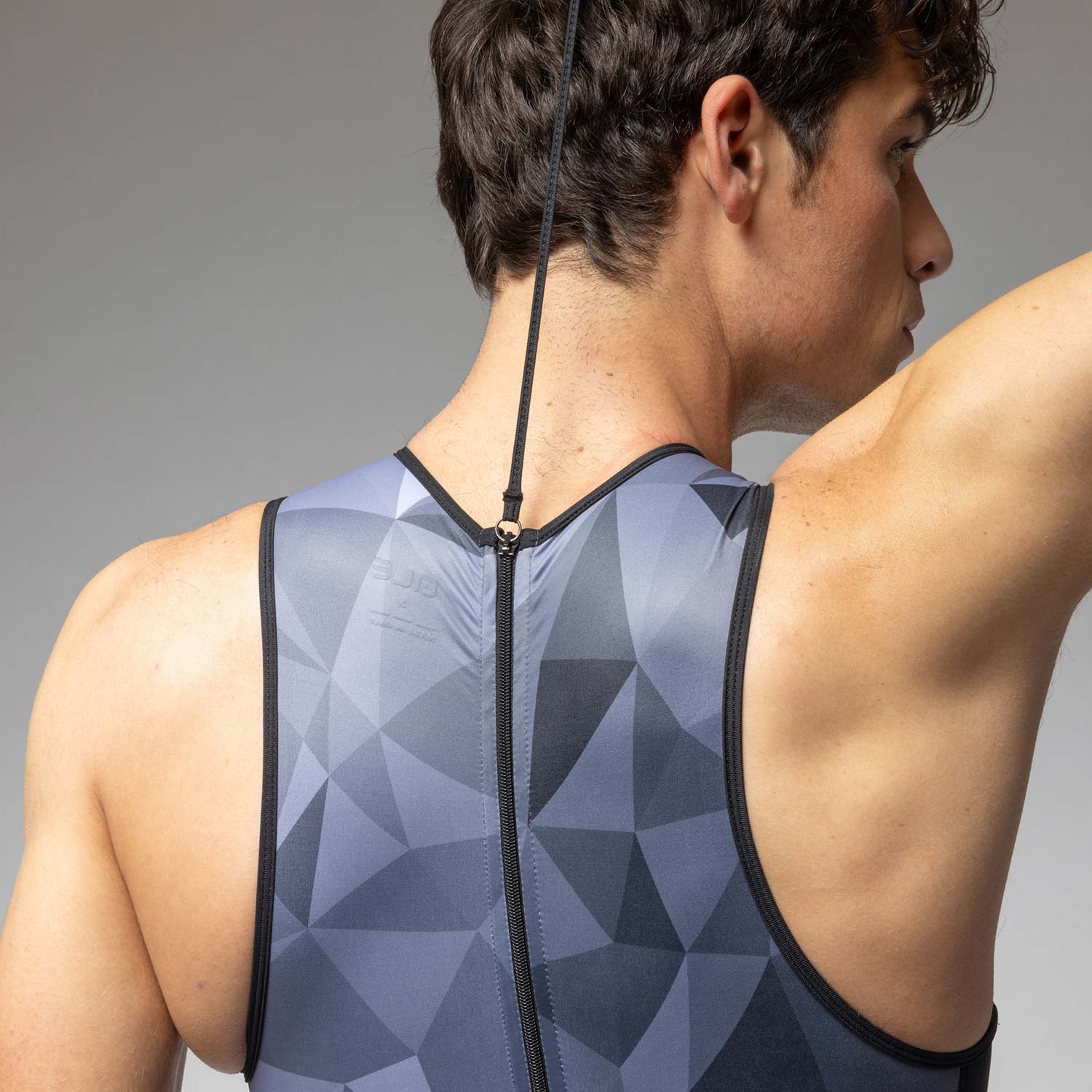 Ale Clothing Triple Sleeveless Tri Suit - S - Grey PR-E