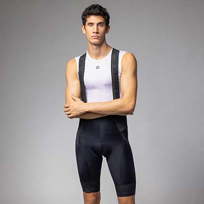Ale Clothing Strada 2.0 Pr-E Bibshorts Black 3XL