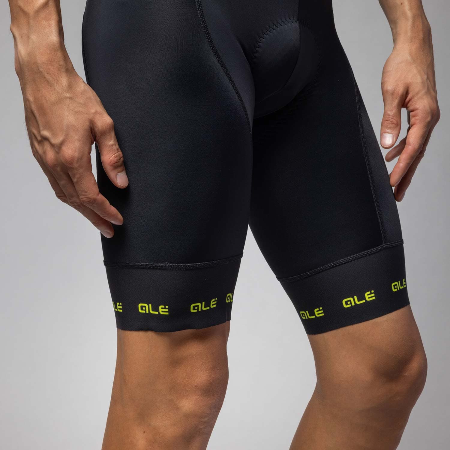 Ale Clothing Strada 2.0 PR-E Bibshorts Acid Green M