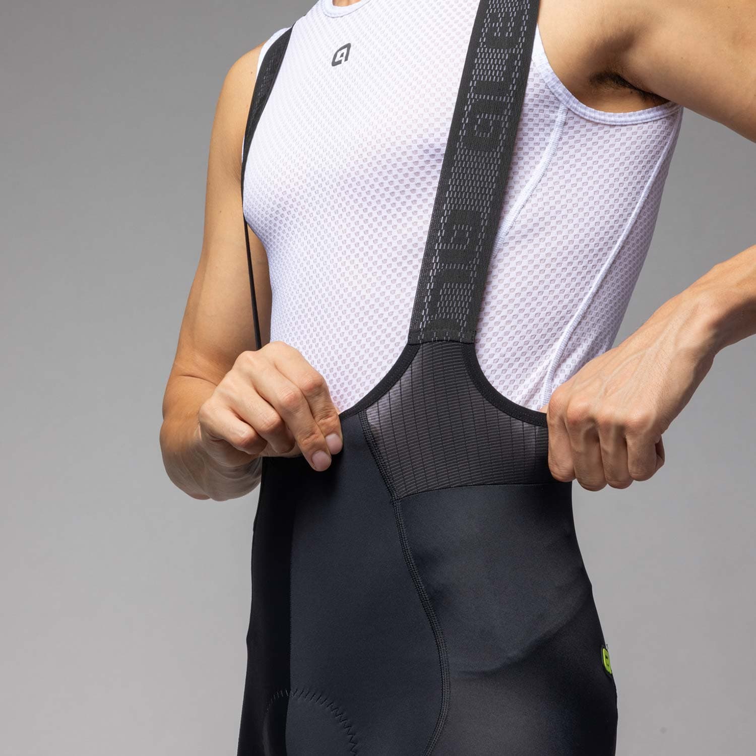 Ale Clothing Strada 2.0 PR-E Bibshorts Acid Green S