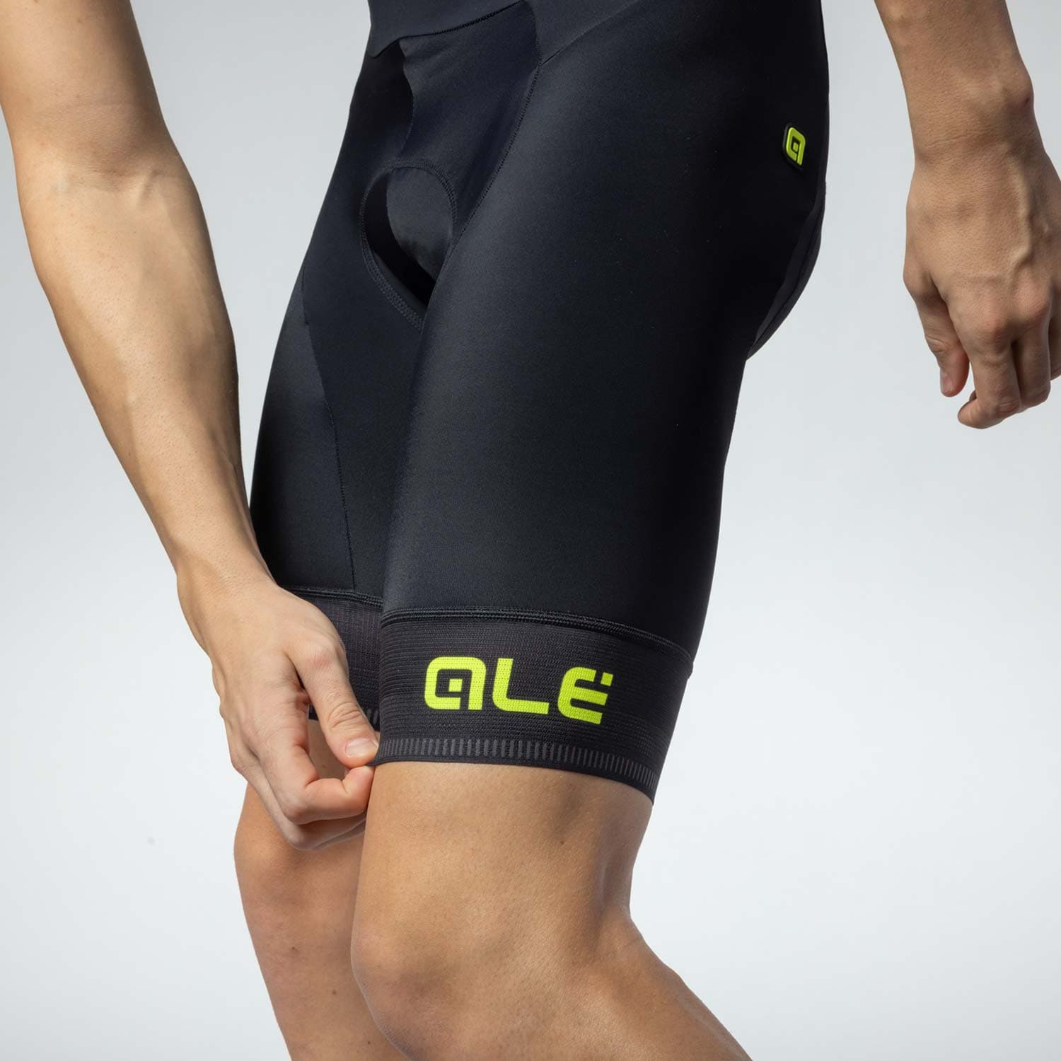 Ale Clothing Corsa Pragma Shorts Black/Yellow M