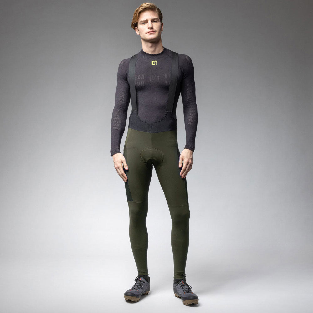 Ale Clothing Stones Cargo Off Road Gravel Bibtights Grn XXL