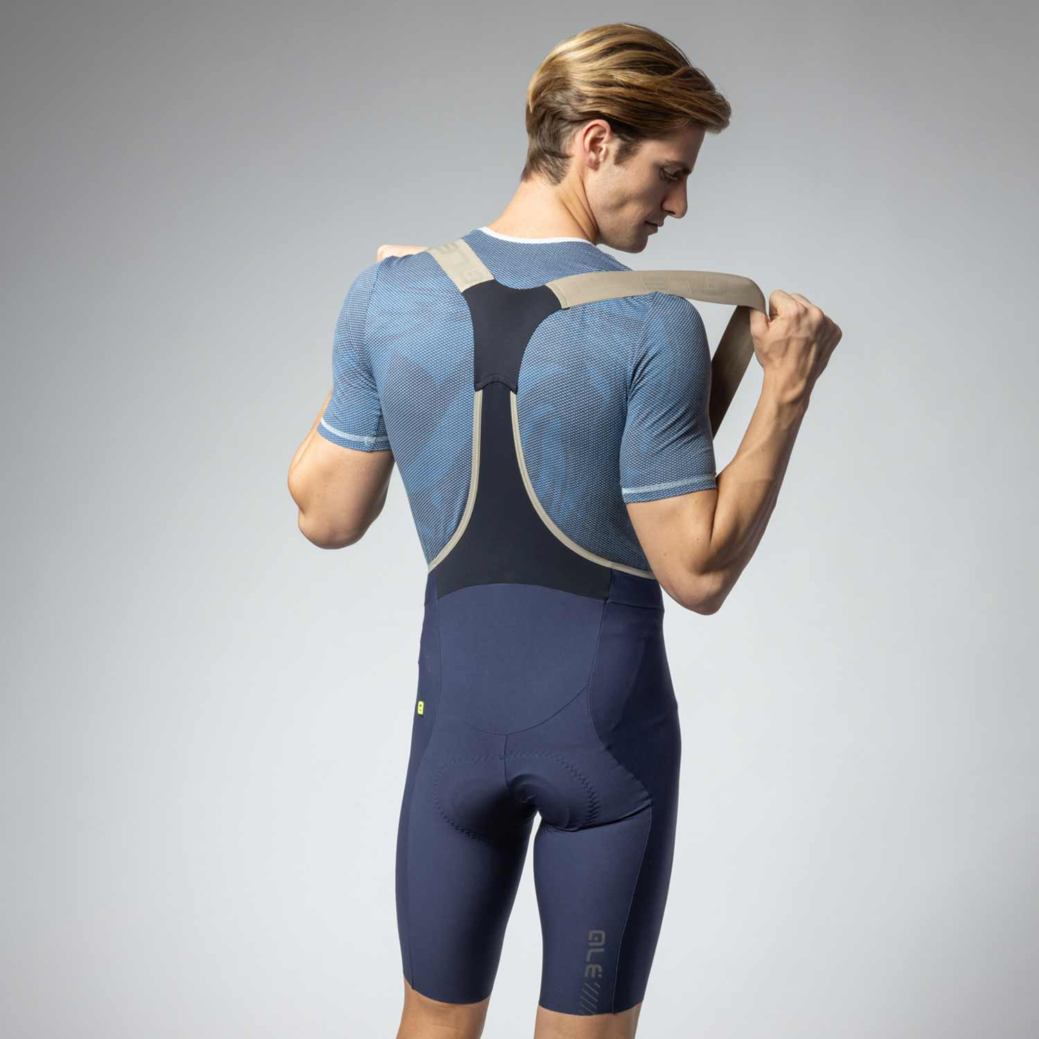Ale Clothing Master 2.0 PR-E Bibshorts Navy Blue S