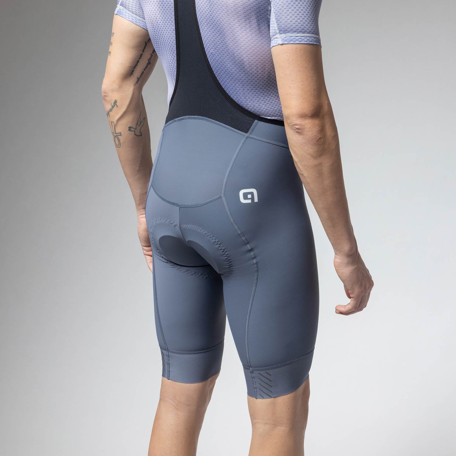 Ale Clothing Magic Colour PR-E Bibshorts - XXXL - Grey PR-E