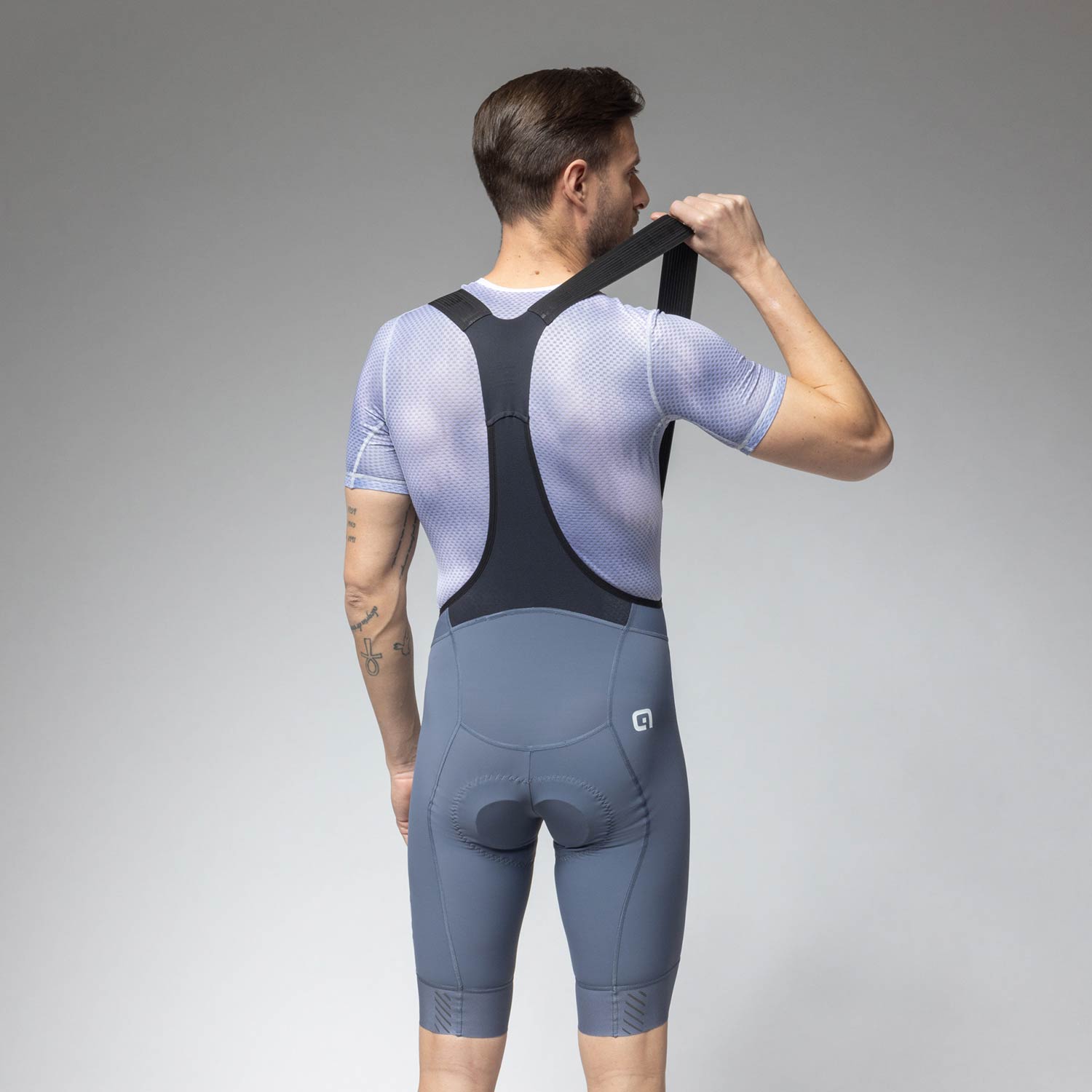 Ale Clothing Magic Colour PR-E Bibshorts - XXL - Grey PR-E
