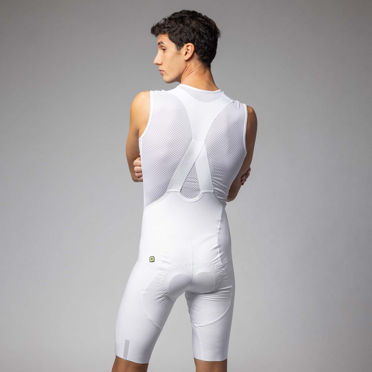 Ale Clothing Voltage R-EV1 Bibshorts White S