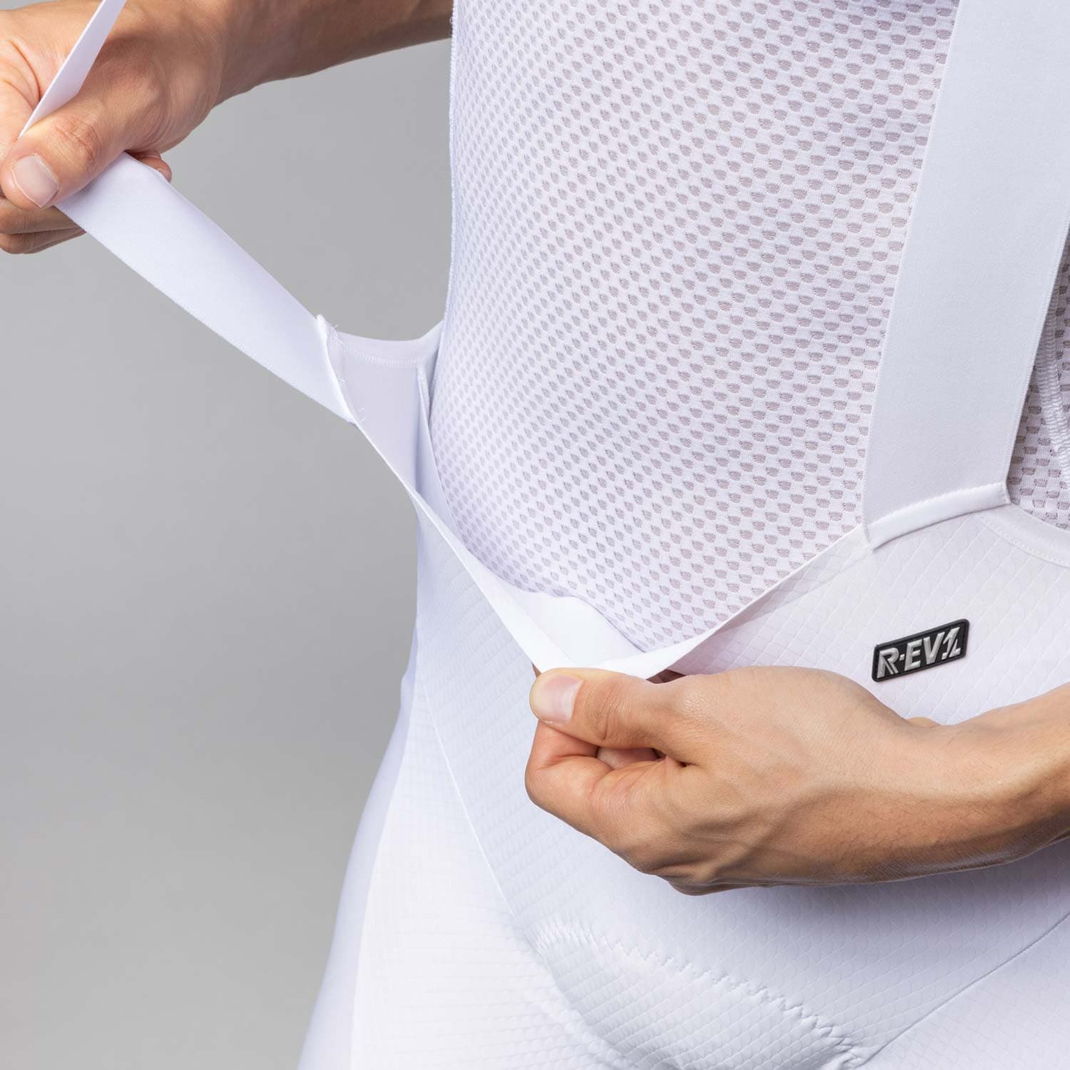 Ale Clothing Voltage R-EV1 Bibshorts White S