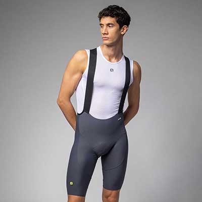 Ale Clothing Voltage R-Ev1 Bibshorts Titanium XS