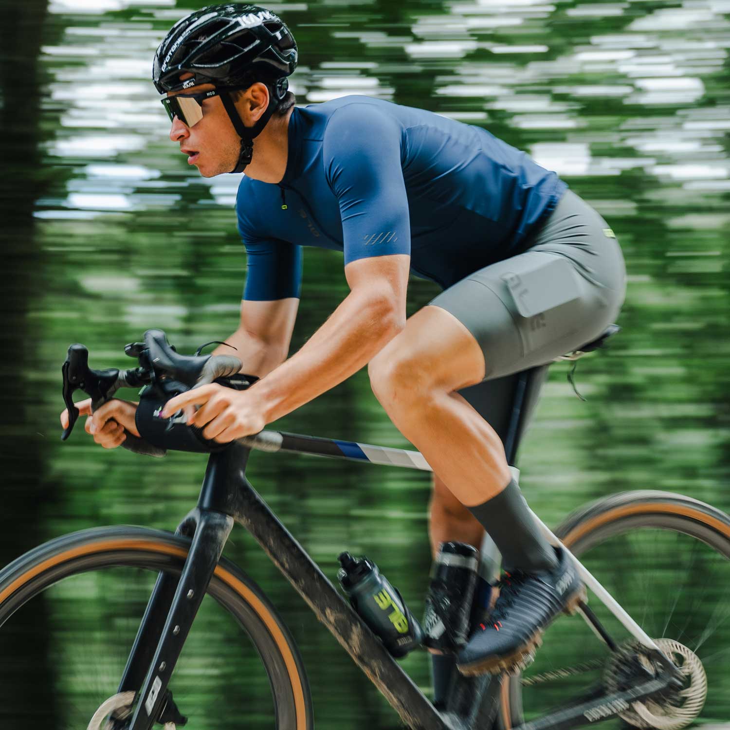 Ale Clothing Gravel-Pro Off Road Gravel Bibshorts Brown S