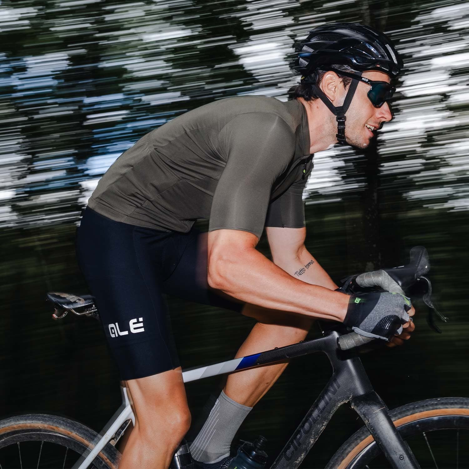 Ale Clothing Gravel-Pro Off Road Gravel Bibshorts Black XL