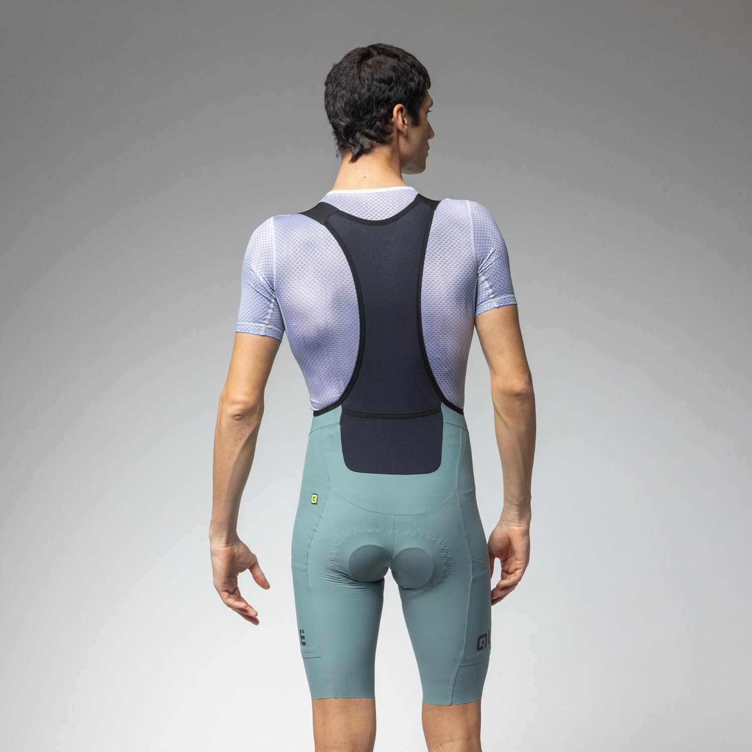 Ale Clothing Gravel Pro Off Road Bibshorts - XXL - Cyan Off Road/Gravel