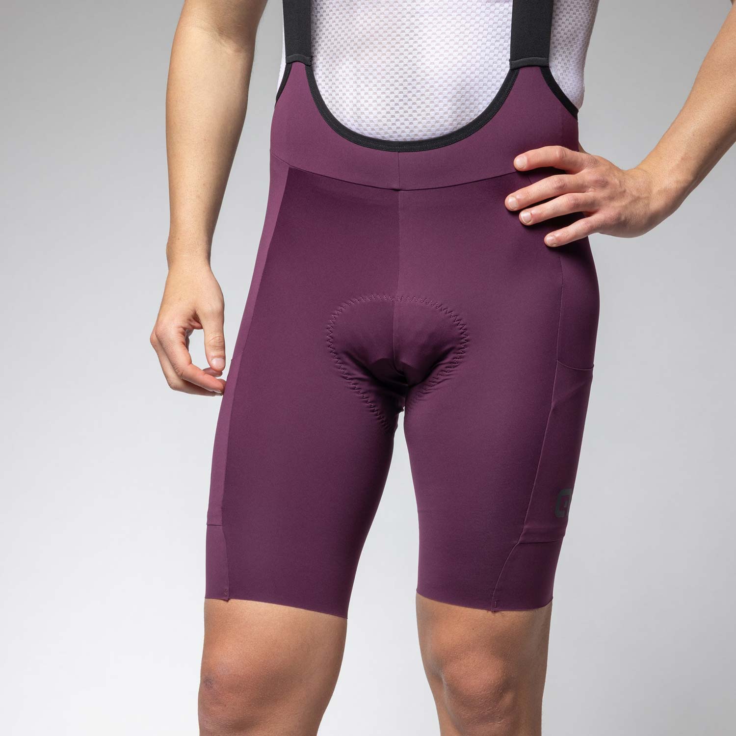 Ale Clothing Gravel Pro Off Road Bibshorts - XXL - Purple Off Road/Gravel