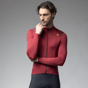 Ale Clothing Warm Race R-Ev1 Long Sleved Jersey Ruby Red M