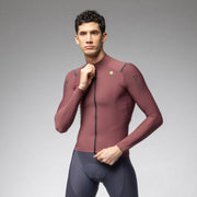 Ale Clothing Warm Race R-Ev1 Long Sleved Jersey Burgundy M