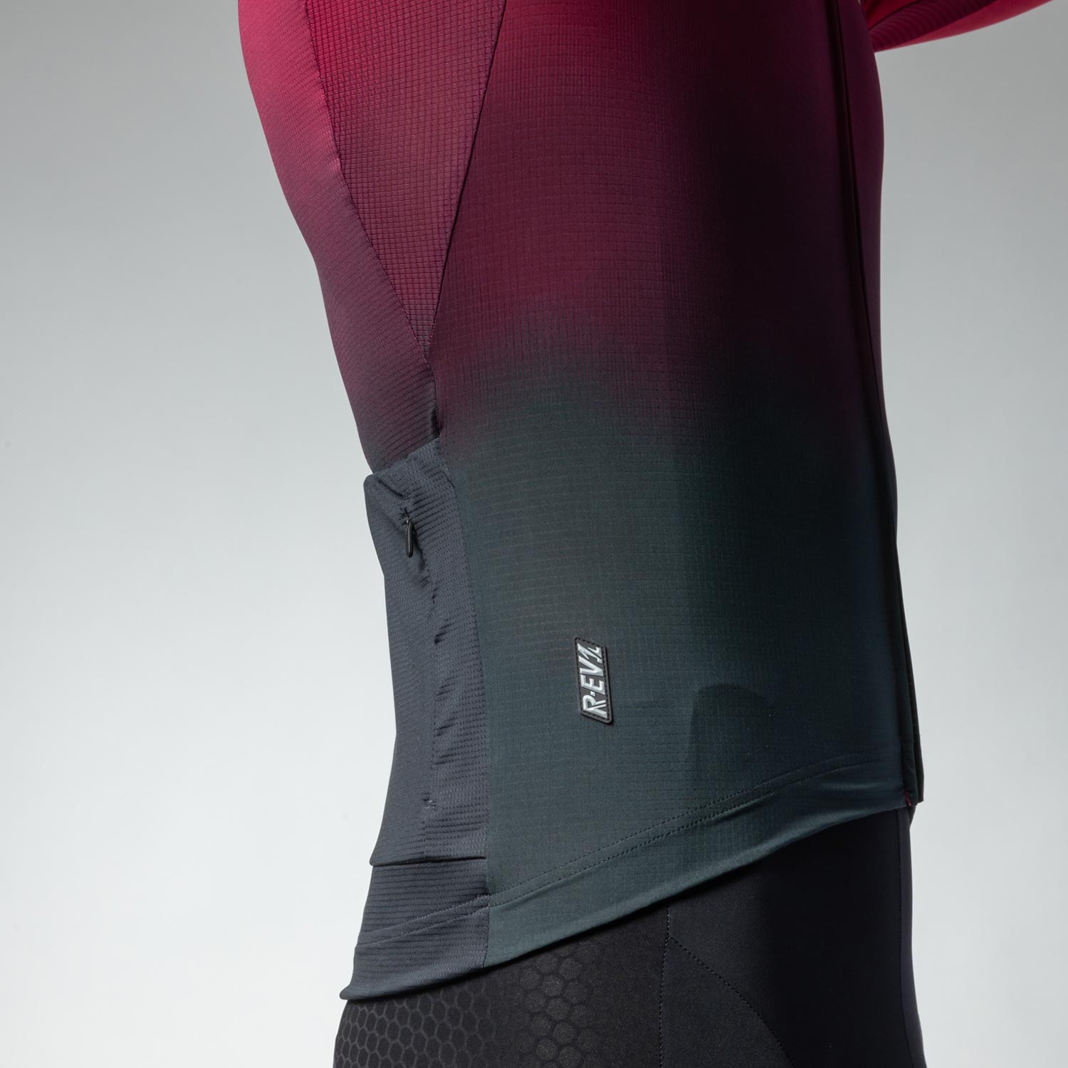Ale Clothing Velocity 2.0 R-EV1 Short Sleeved Jersey - M - Burgundy R-EV1