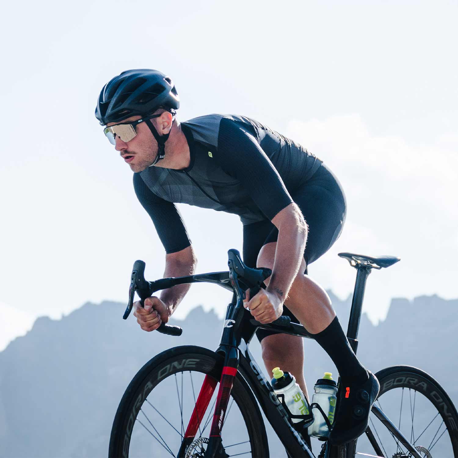 Ale Clothing Sprinter R-Ev1 Short Sleeved Jersey Black M