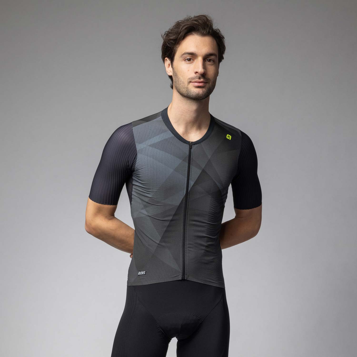 Ale Clothing Sprinter R-Ev1 SS Jersey Black S