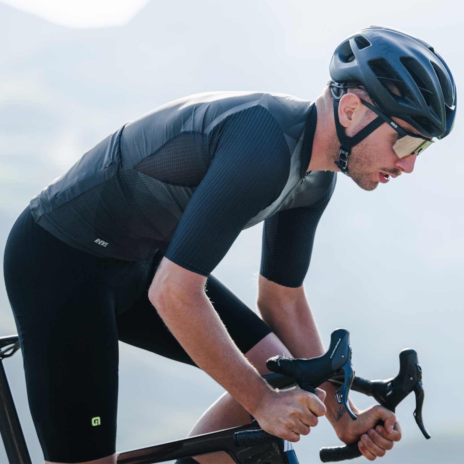 Ale Clothing Sprinter R-Ev1 Short Sleeved Jersey Black XL