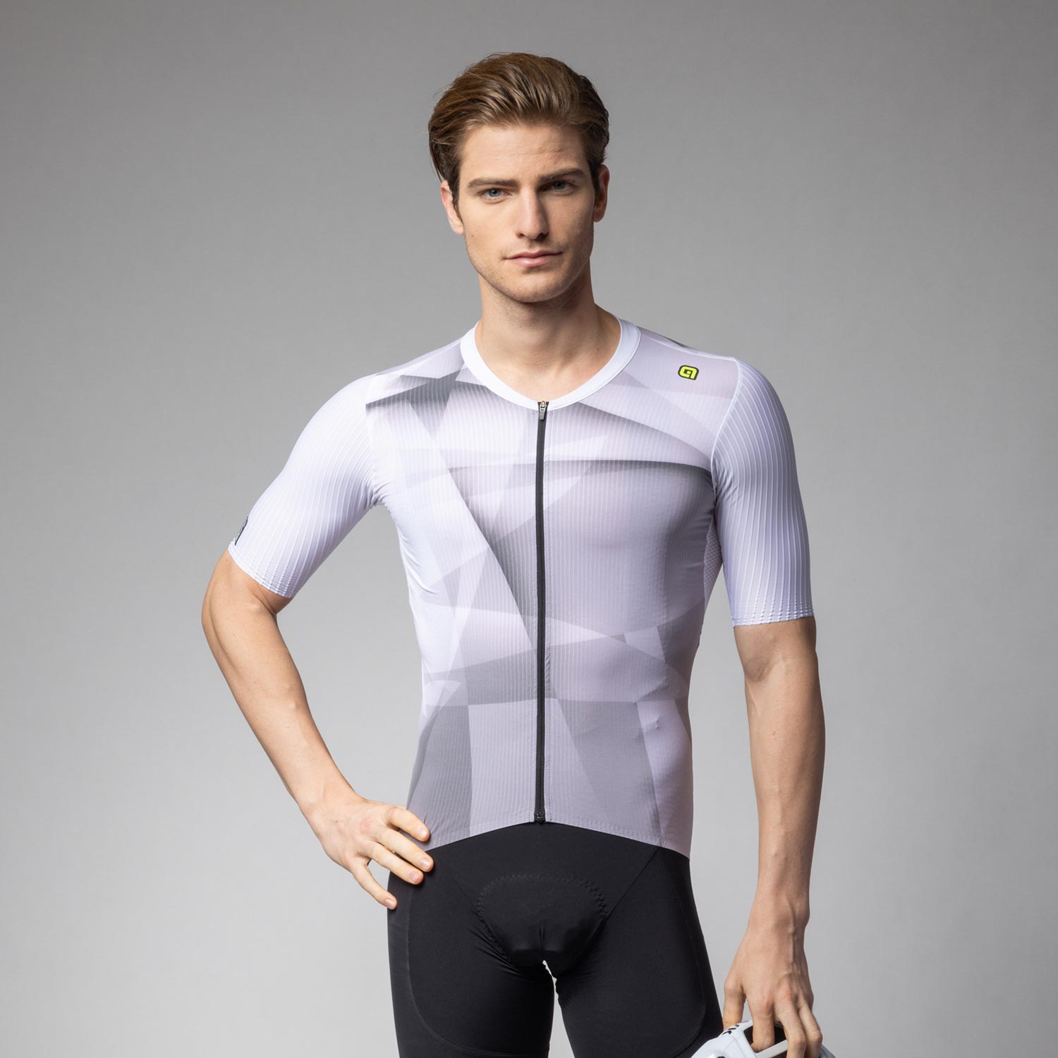 Ale Clothing Sprinter R-Ev1 SS Jersey White XL