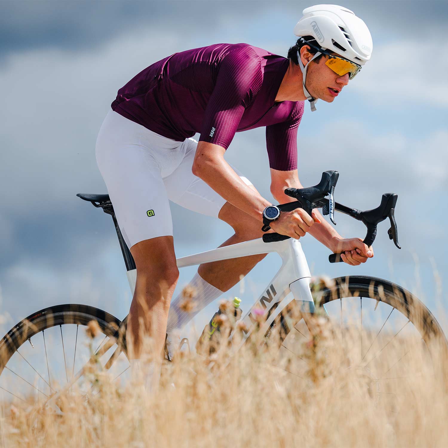 Ale Clothing Sprinter 2.0 R-EV1 Short Sleeved Jersey - M - Purple R-EV1