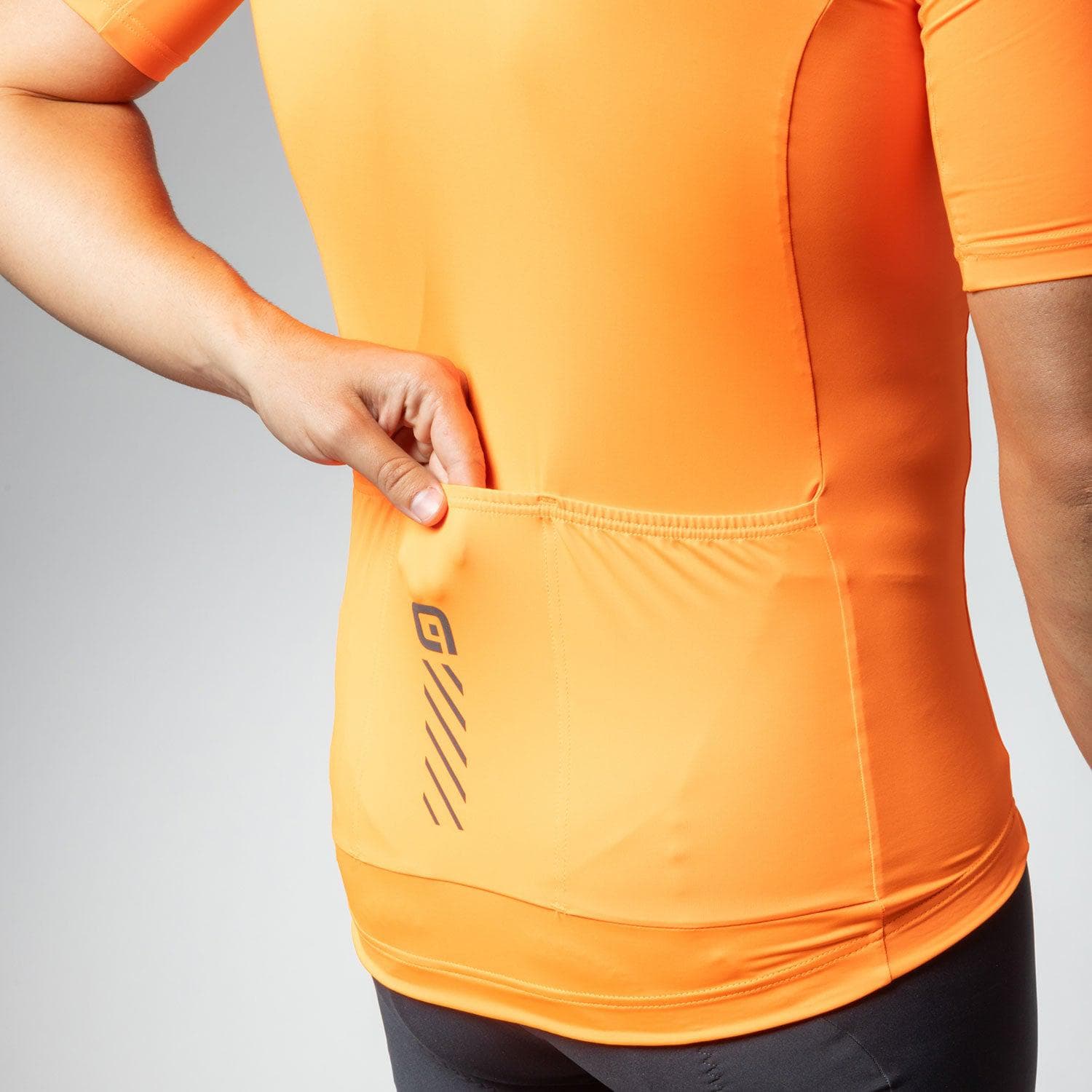 Ale Clothing Colour Block Pragma SS Jersey Orange M