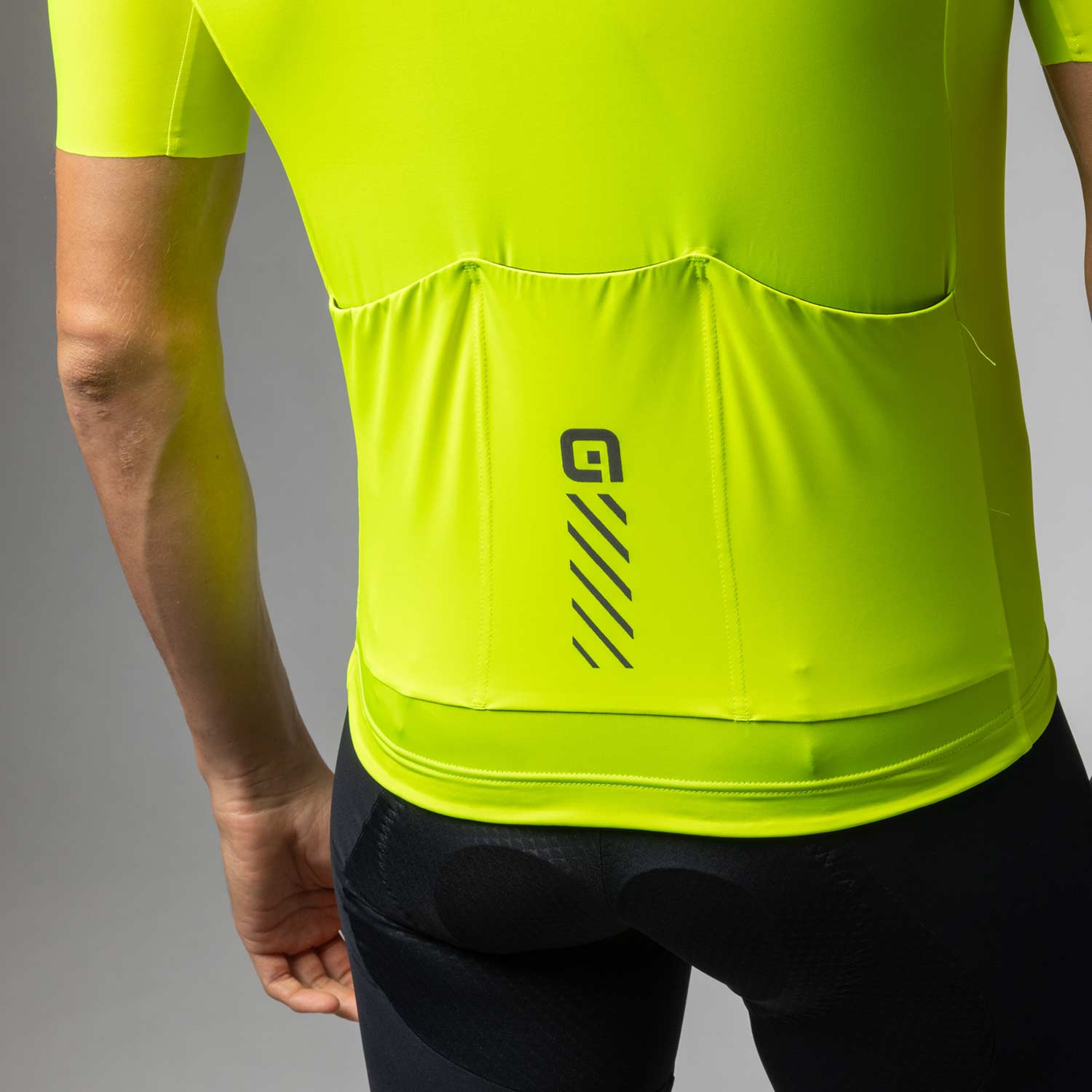 Ale Clothing Colour Block Pragma Short Sleeved Jersey Fluo Yellow XXL