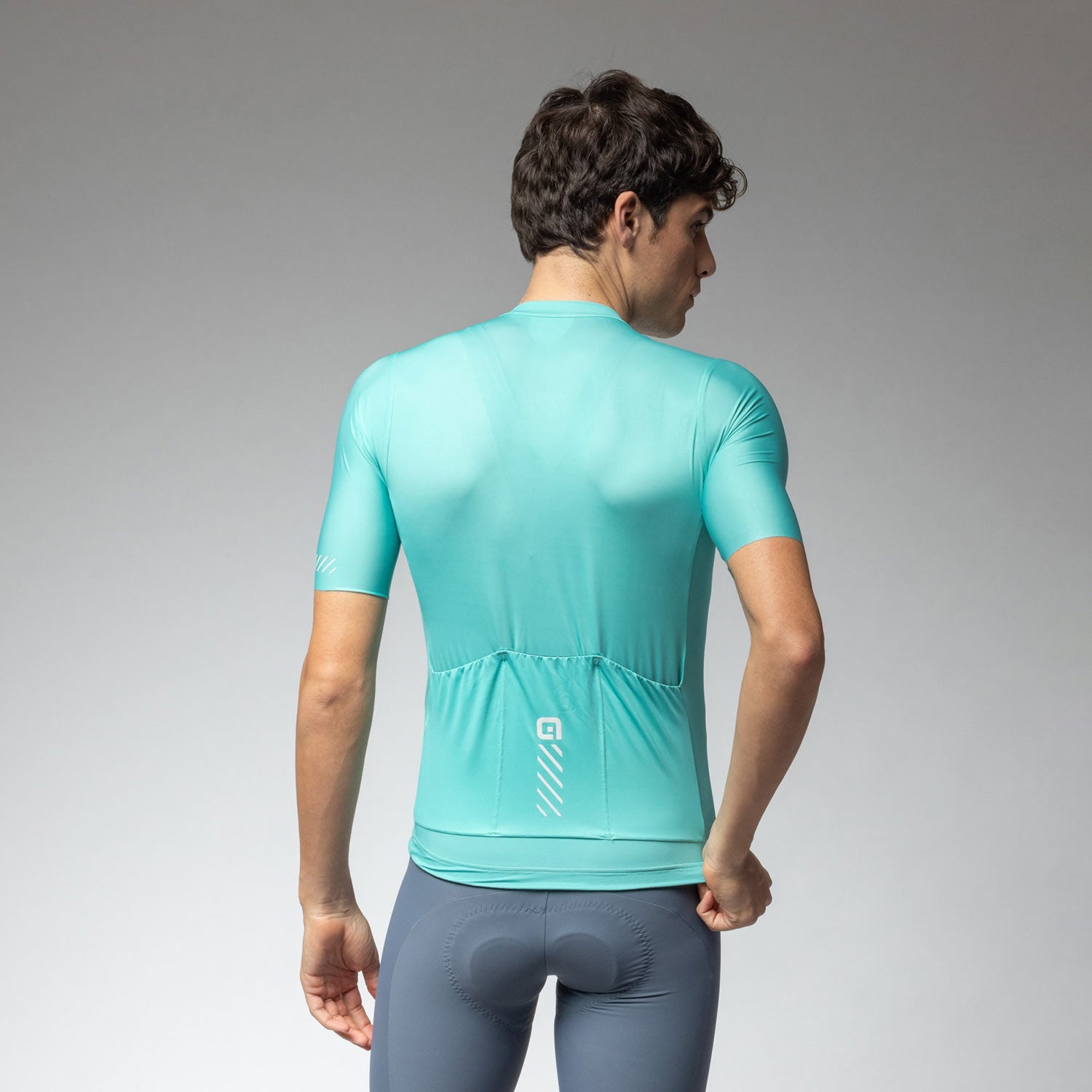 Ale Clothing Colour Block Pragma Short Sleeved Jersey SS26 - L - Cyan Pragma