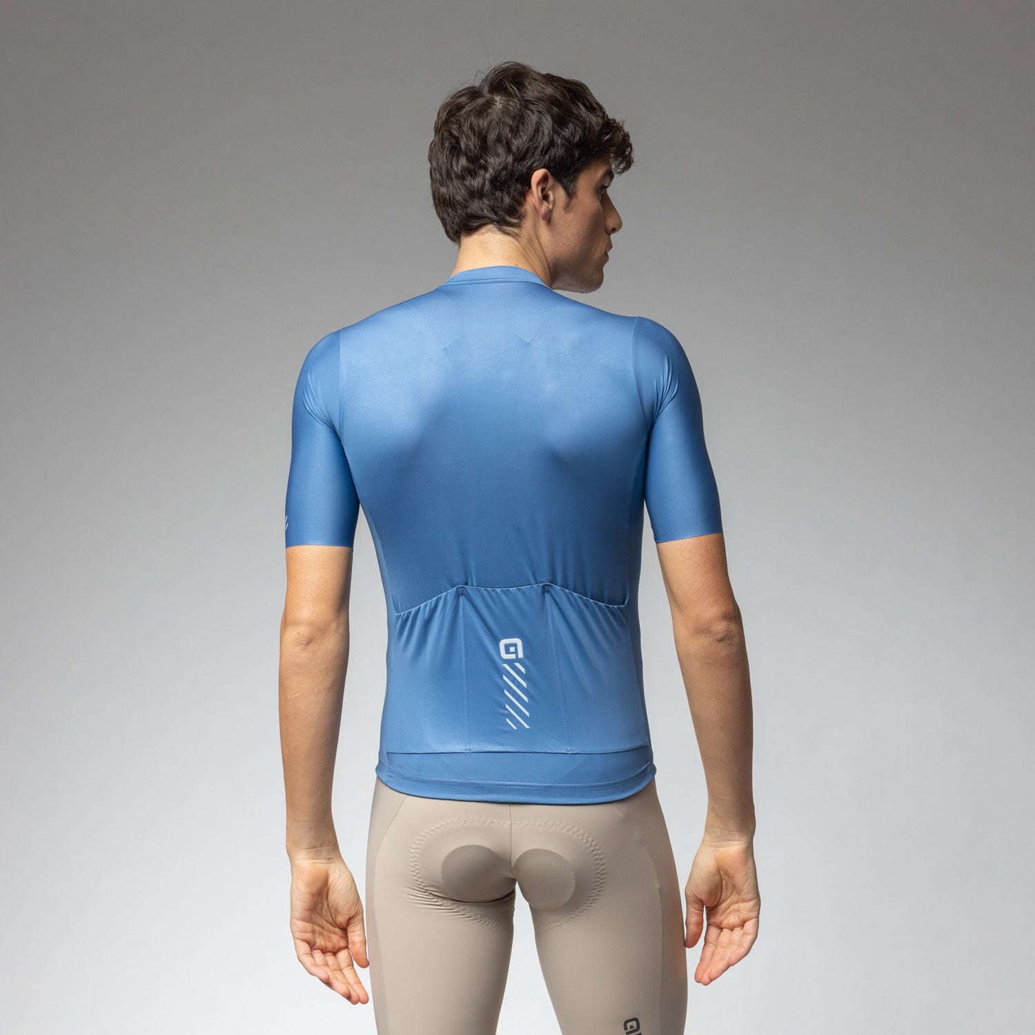 Ale Clothing Colour Block Pragma Short Sleeved Jersey SS26 - XXL - Blue Pragma