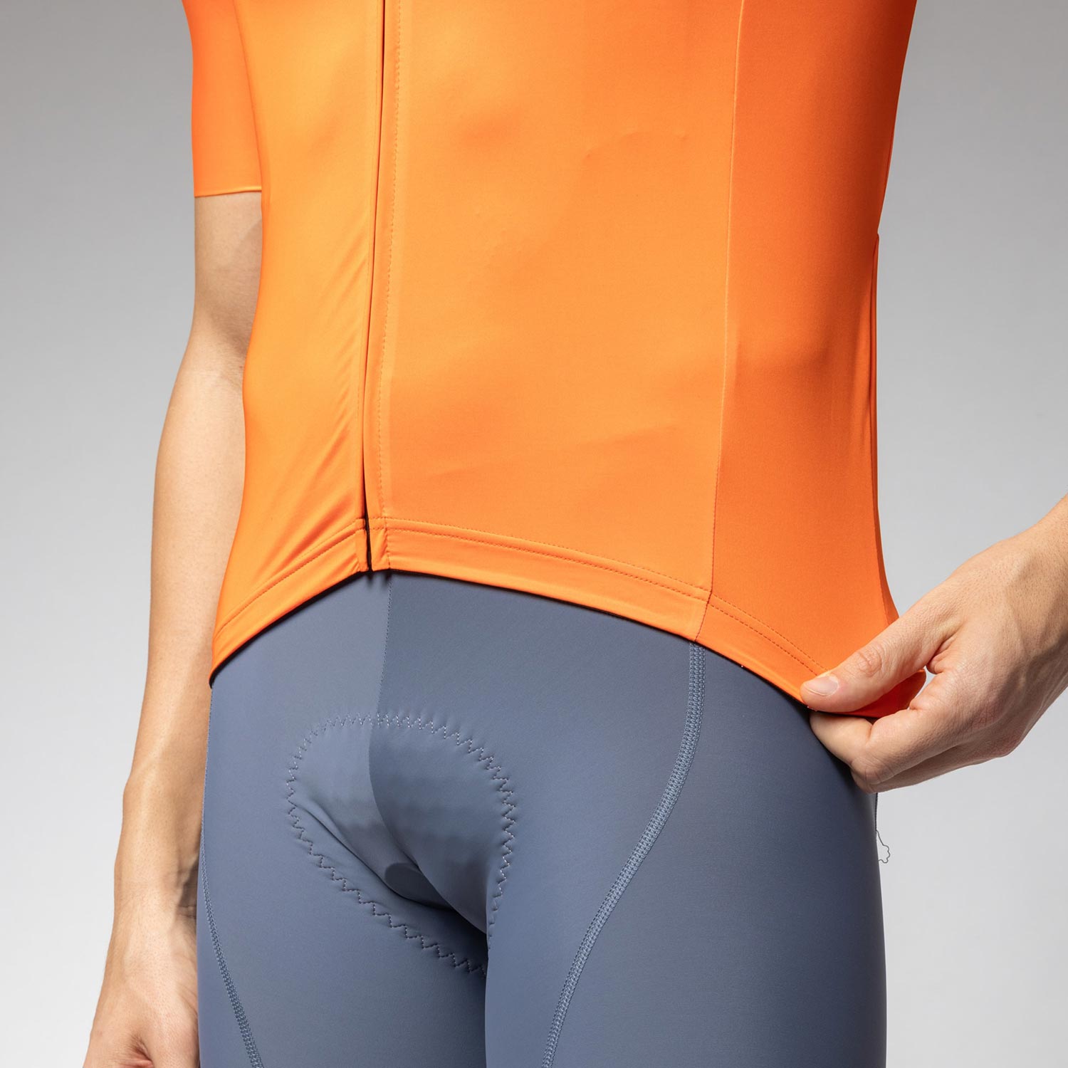 Ale Clothing Colour Block Pragma Short Sleeved Jersey SS26 - M - Orange Pragma