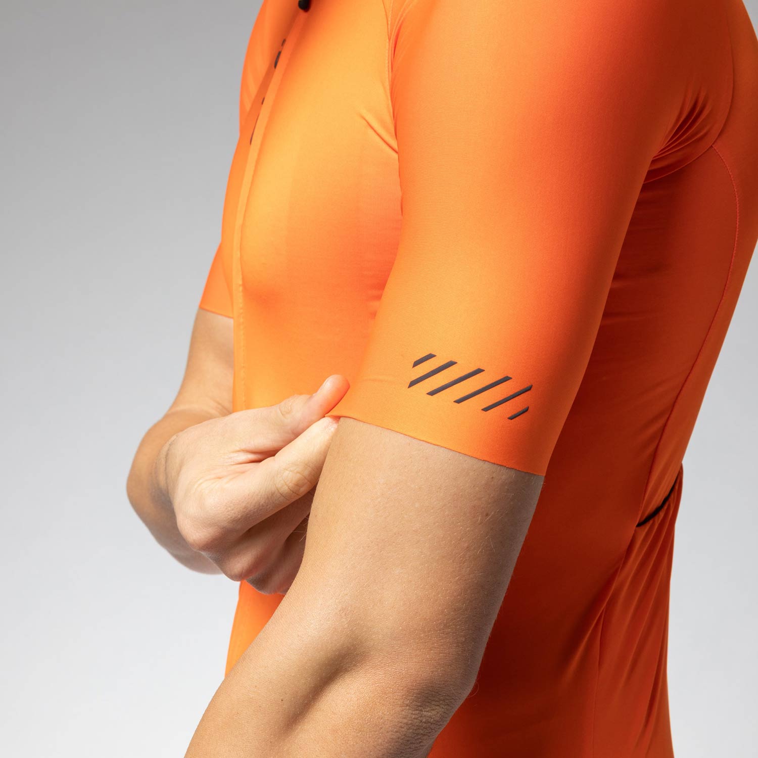 Ale Clothing Colour Block Pragma Short Sleeved Jersey SS26 - XXL - Orange Pragma