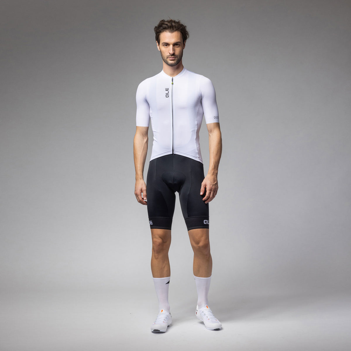 Ale Clothing Colour Black Pragma SS Jersey White