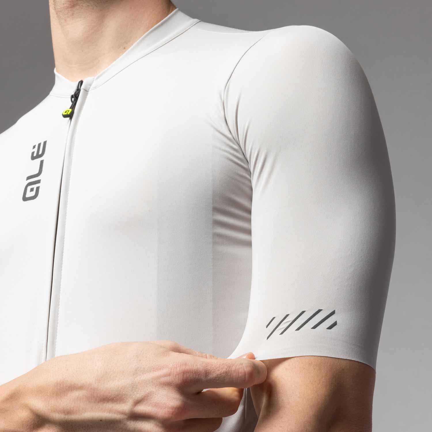 Ale Clothing Colour Block Off Road Pragma Short Sleeved Jersey Stone L