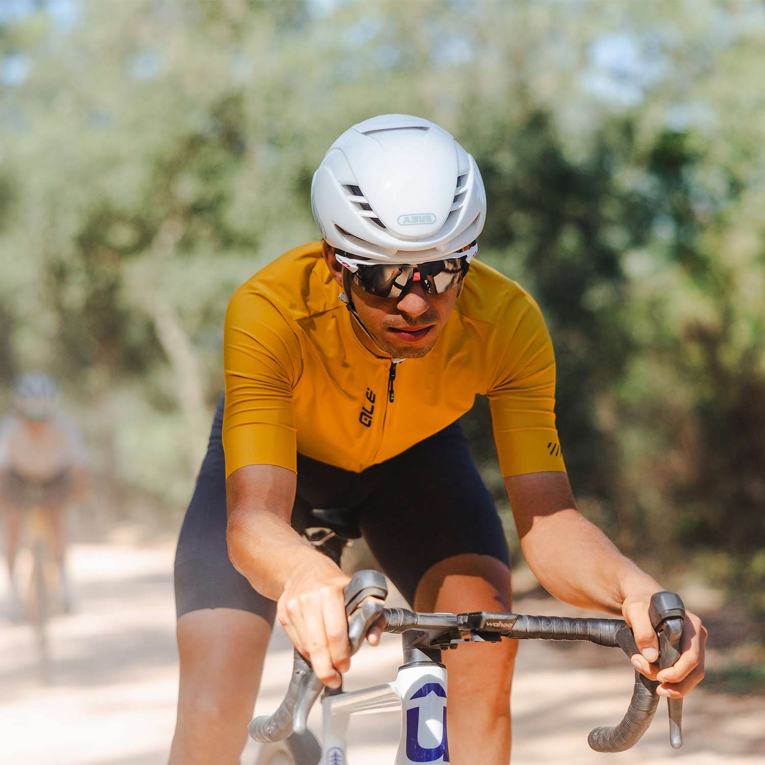Ale Clothing Colour Block Off Road Pragma SS26 Short Sleeved Jersey - M - Yellow Pragma
