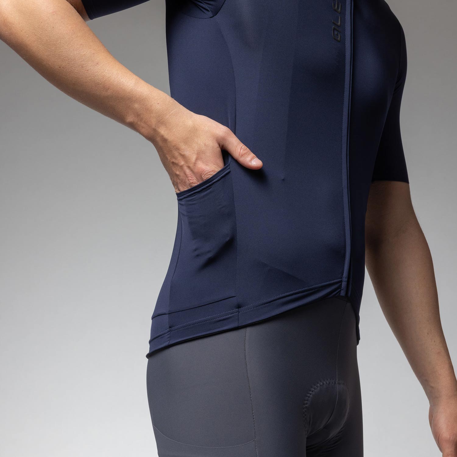 Ale Clothing Colour Block Off Road Pragma SS26 Short Sleeved Jersey - M - Navy Pragma