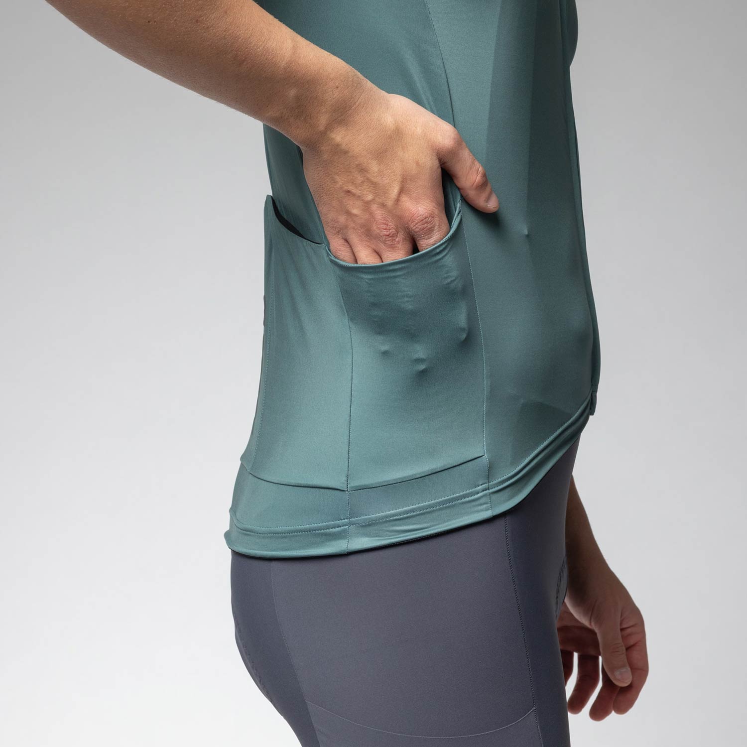 Ale Clothing Colour Block Off Road Pragma SS26 Short Sleeved Jersey - M - Green Pragma
