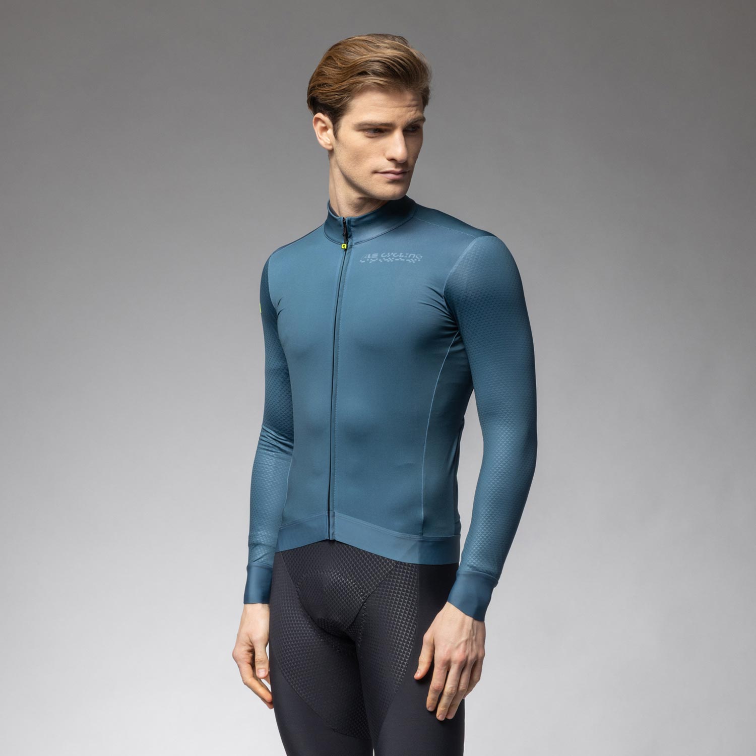 Ale Clothing Follow Me 2.0 PR-E LS Jersey Bottle Green S