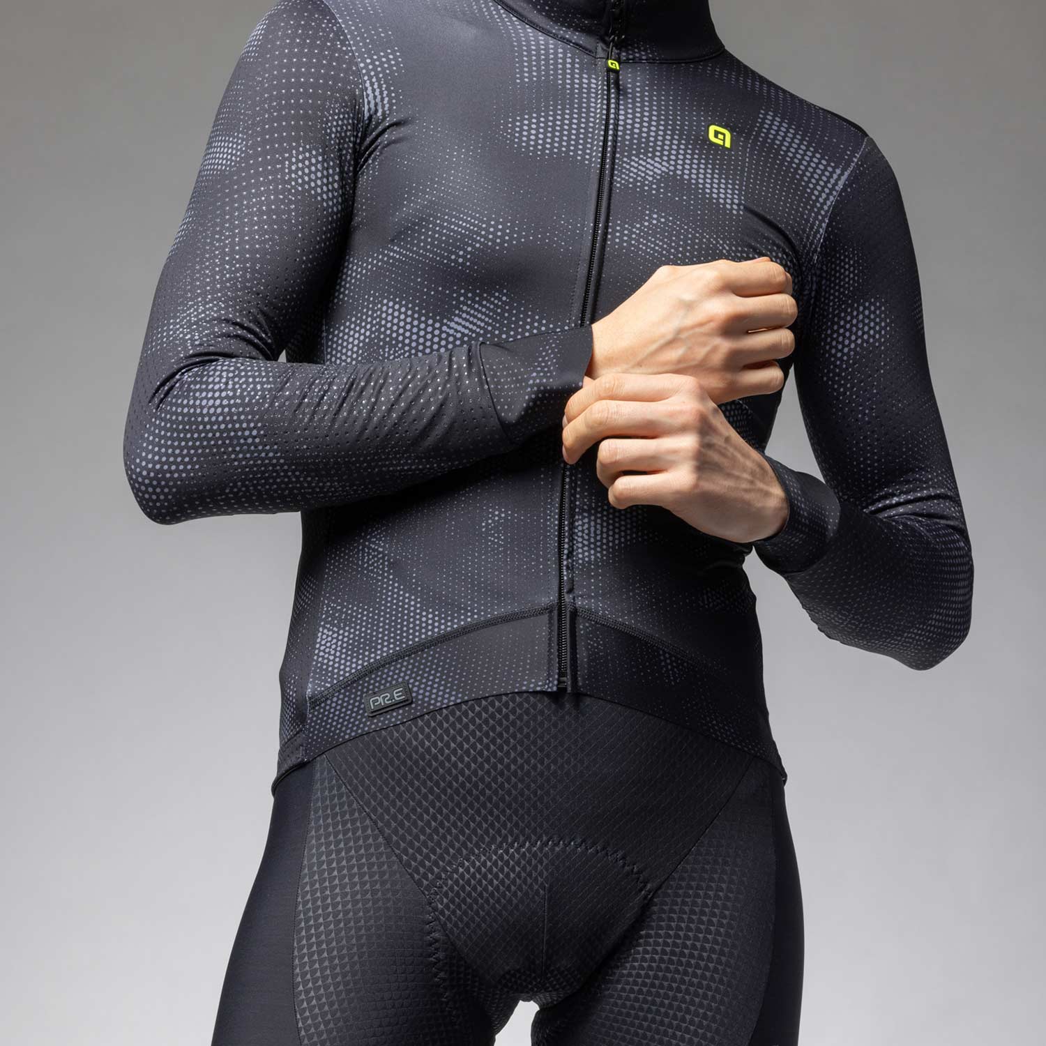 Ale Clothing Spray PR-E Long Sleeved Jersey - S - Black PR-E
