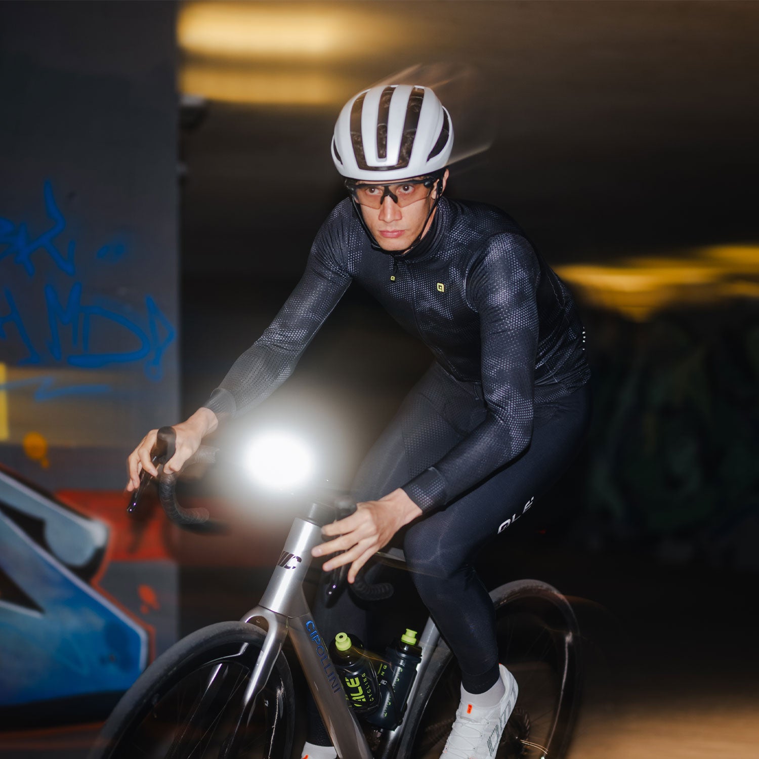 Ale Clothing Spray PR-E Long Sleeved Jersey - S - Black PR-E