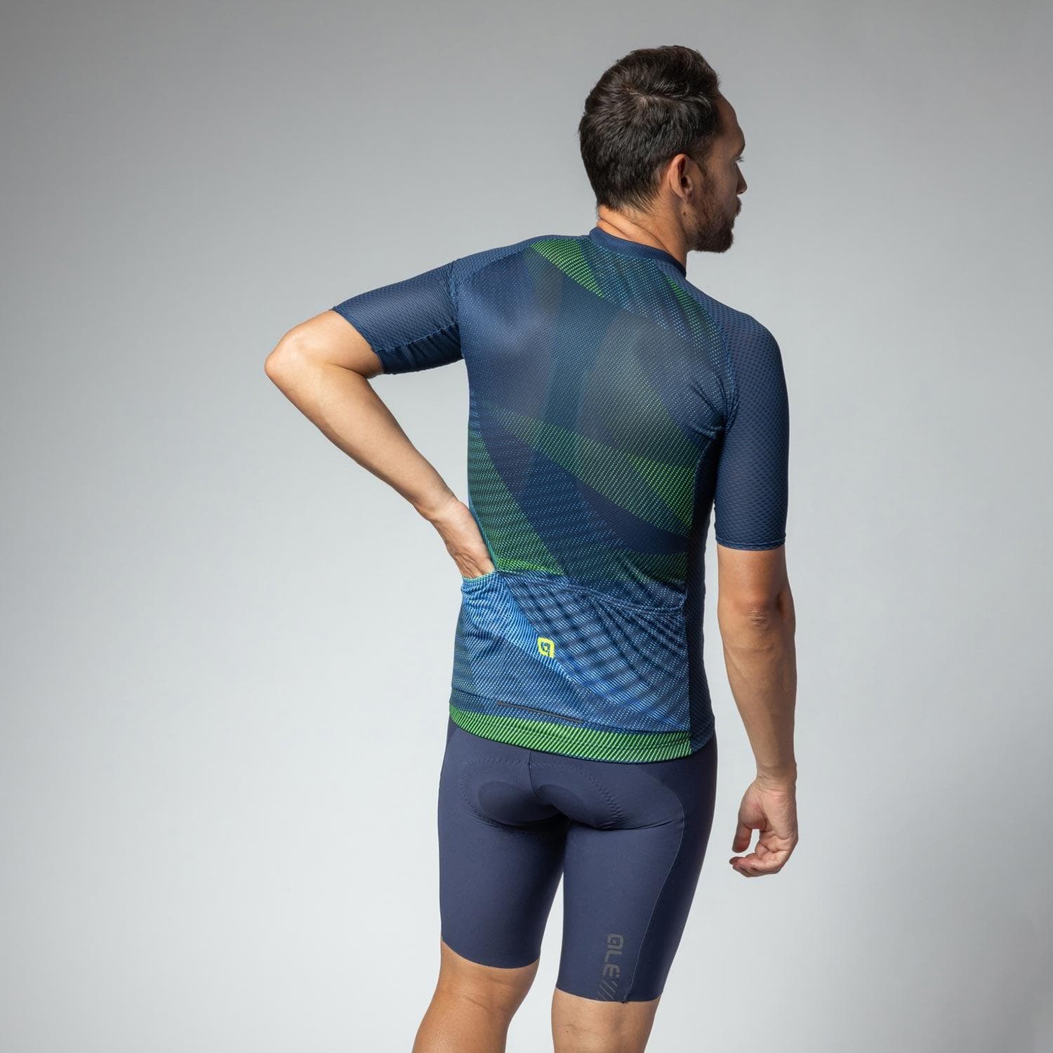 Ale Clothing Connect Pragma SS Jersey Blue M