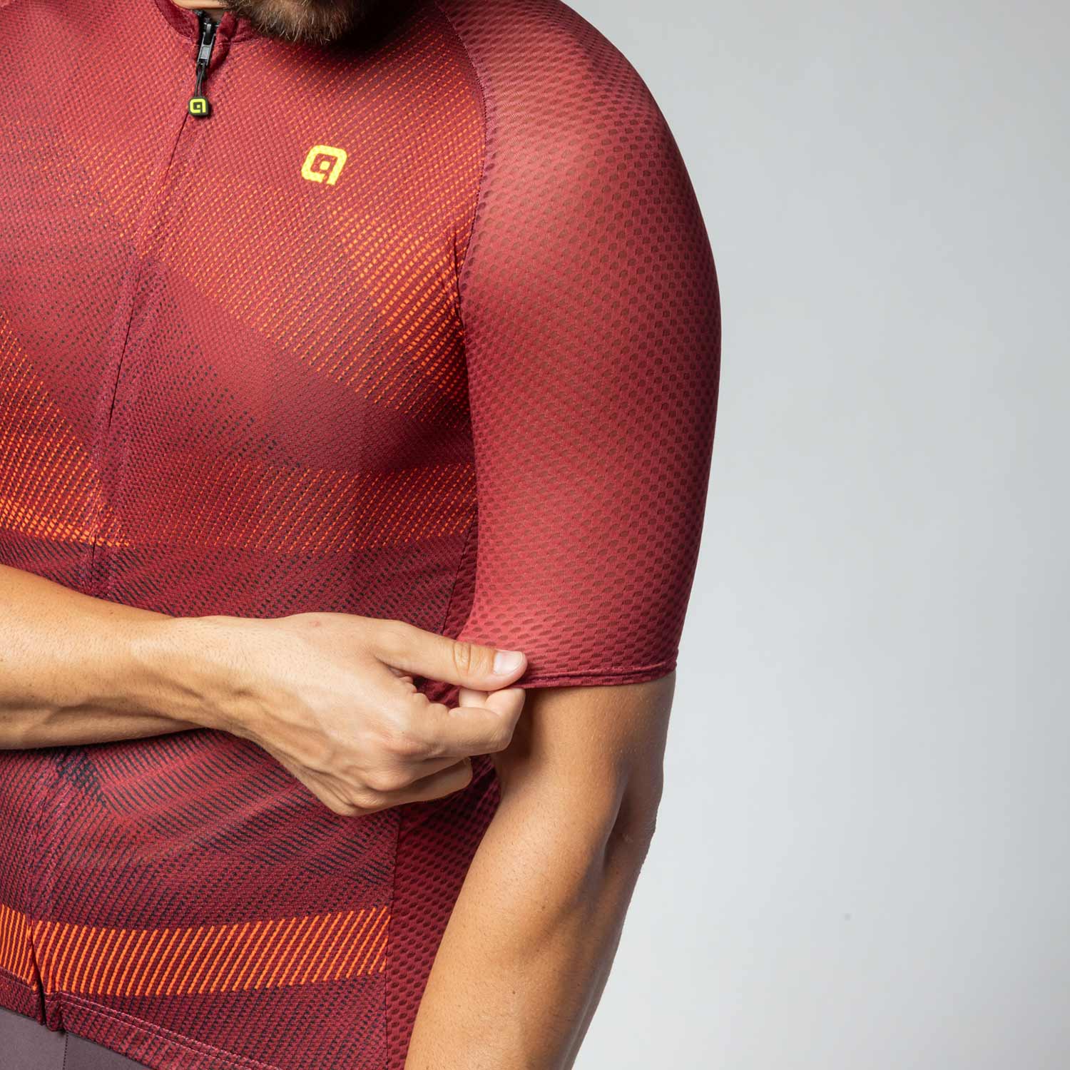 Ale Clothing Connect Pragma SS Jersey Bordeaux XXL