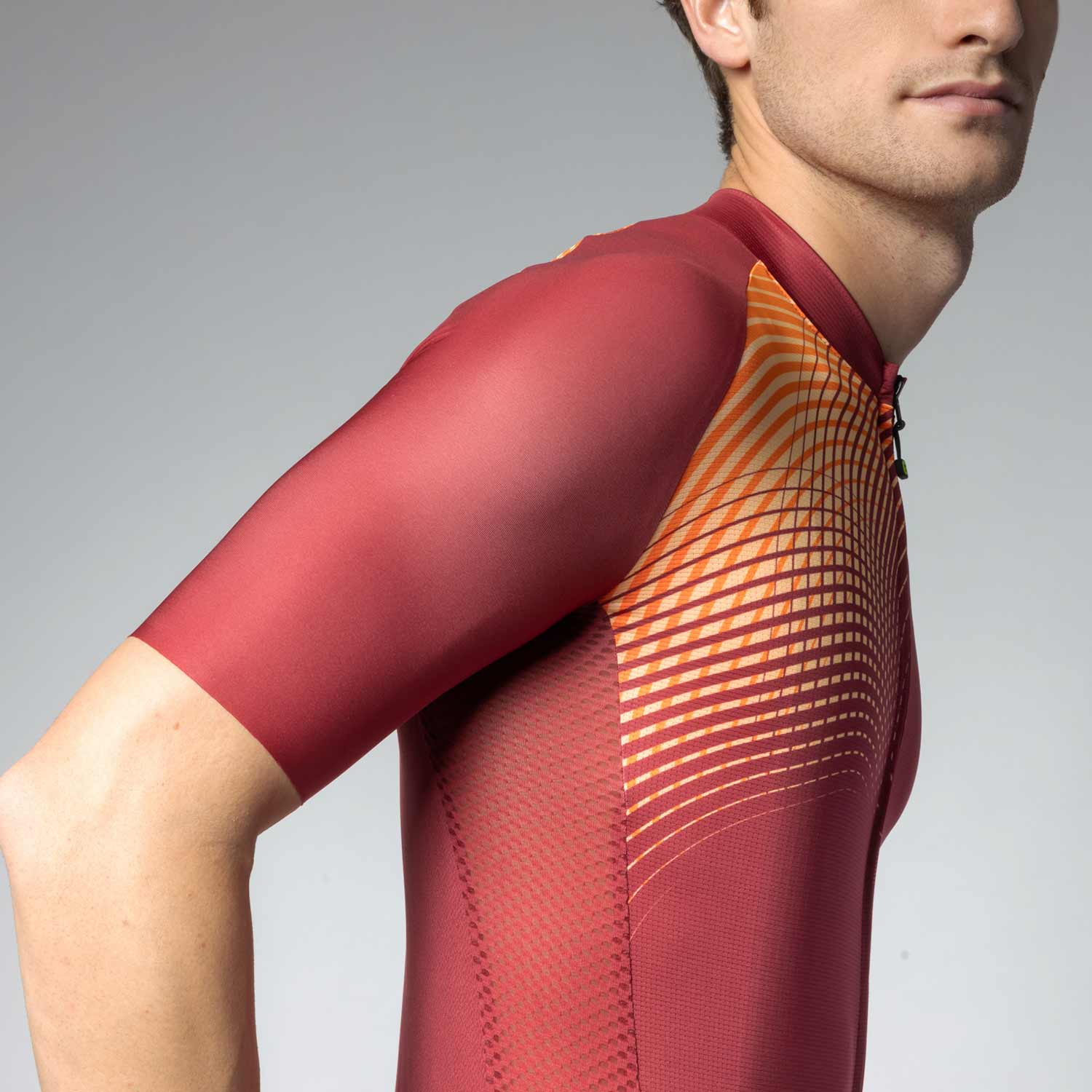 Ale Clothing Optical Pragma SS Jersey Bordeaux L